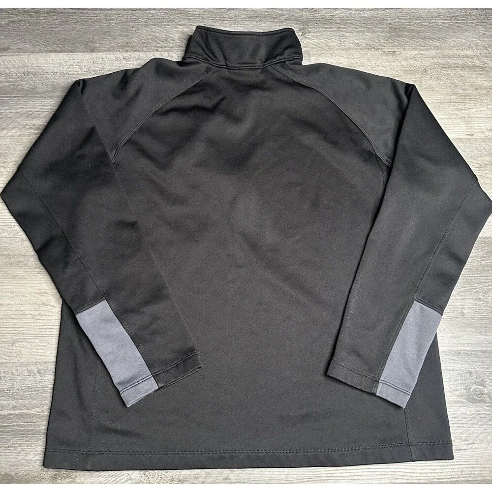 The North Face Quarter Zip Long Sleeve Pullover Jacket Black Men’s Size XL